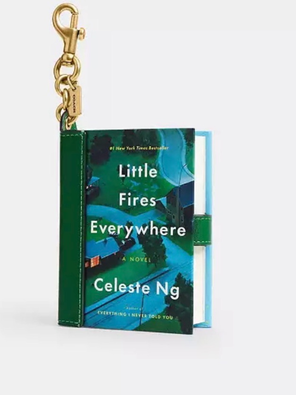 Coach Little Fires Everywhere Book Charm